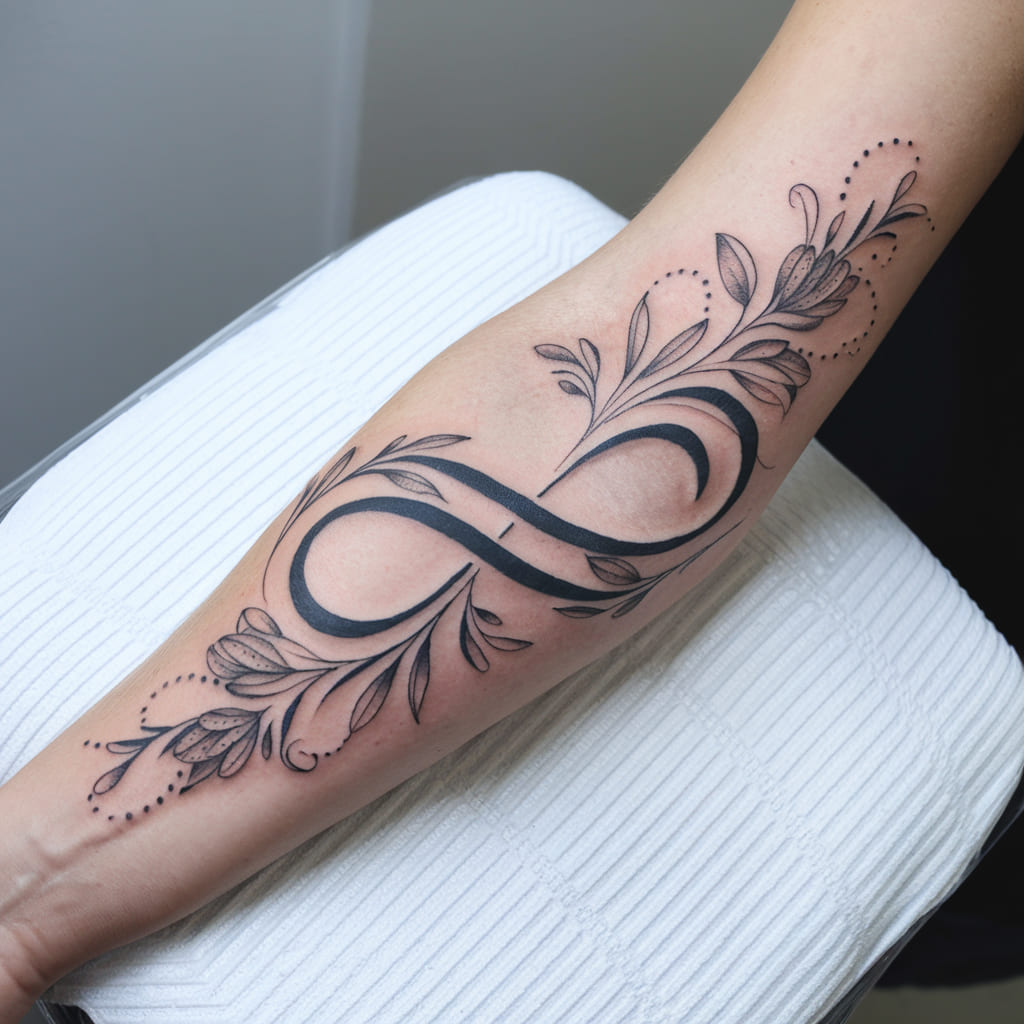 Infinity Symbol with Elegant Lines