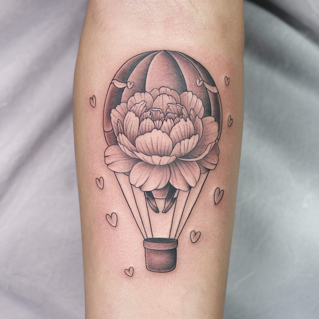 Peony Balloon