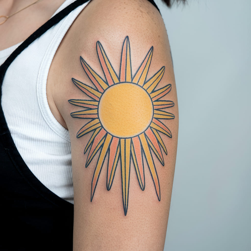 Retro Sun Design