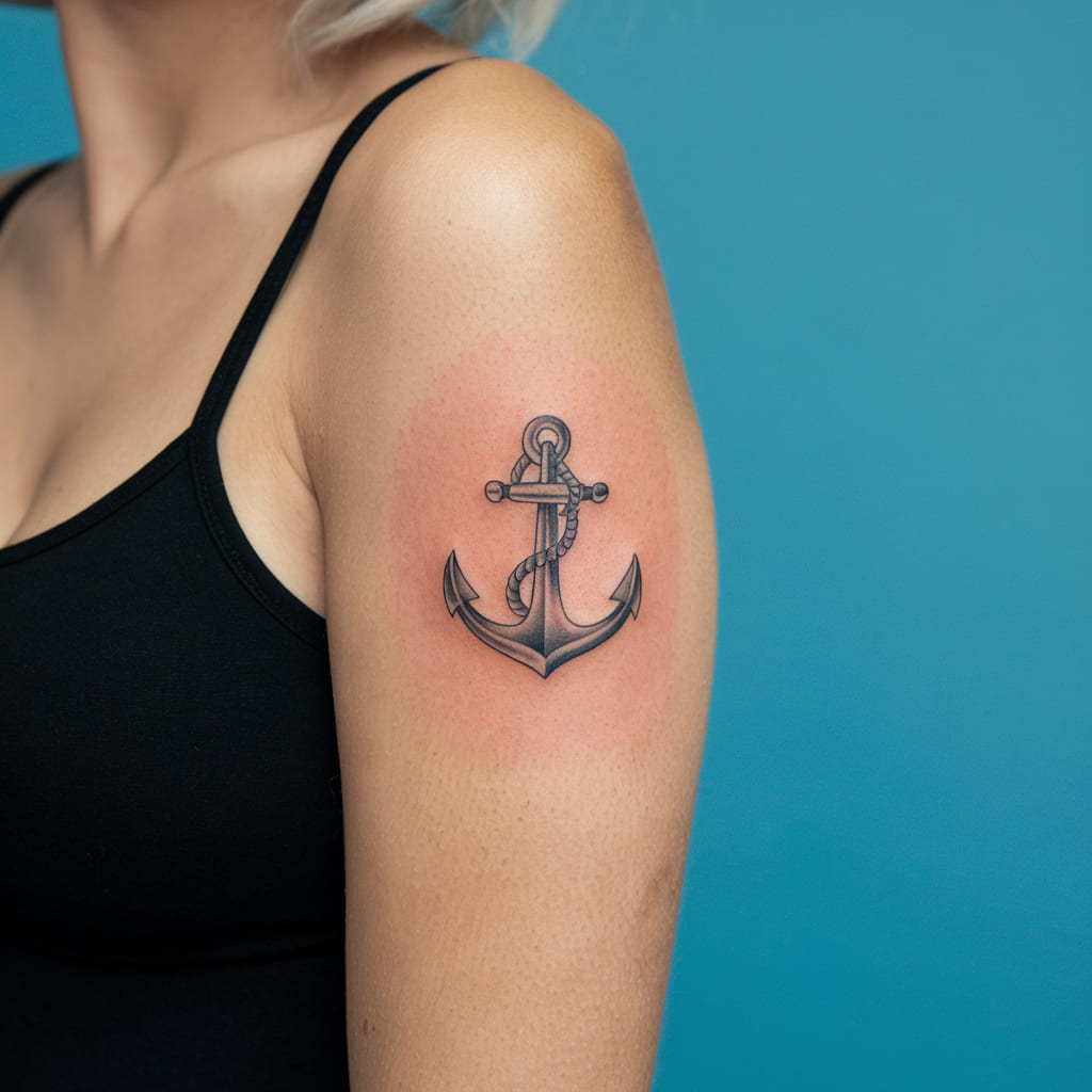 Tiny Nautical Anchor