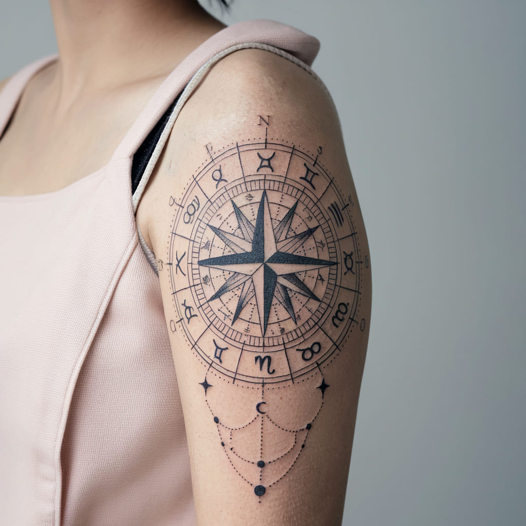 Astrology-Inspired Compass