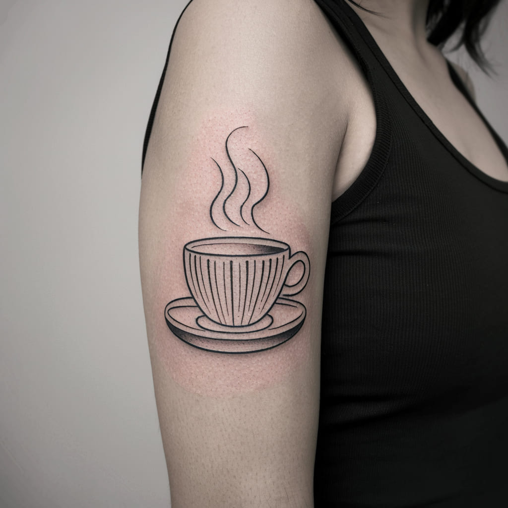 Coffee Cup with Steam