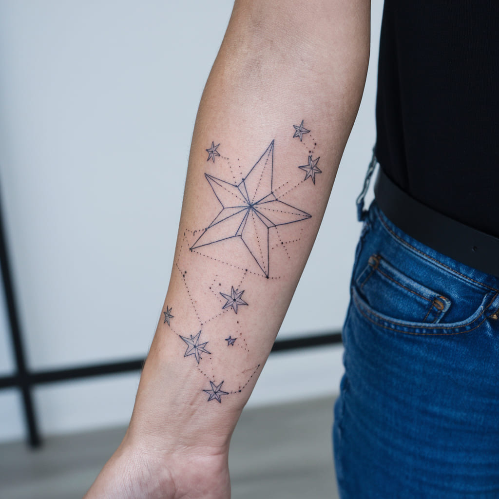 Constellation Family Tattoo