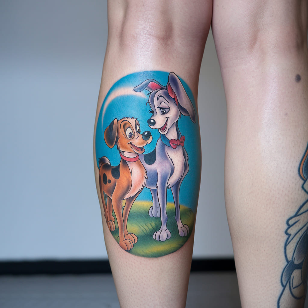 Lady and the Tramp Tattoo