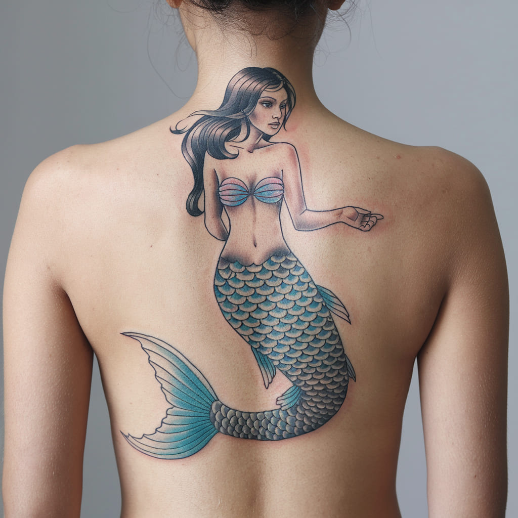 Mermaid with Fish Scales