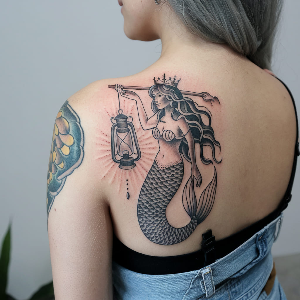 Mermaid with Lantern