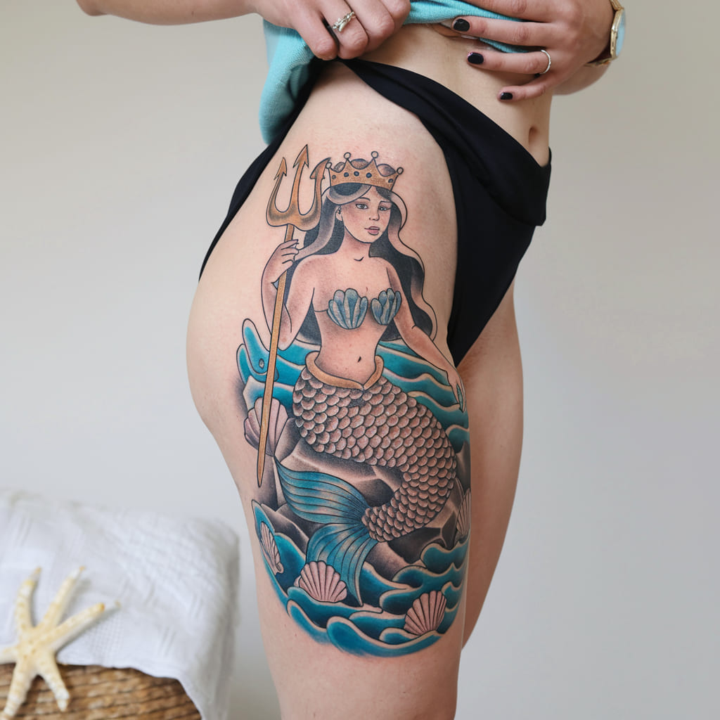 Mermaid with Nautical Theme