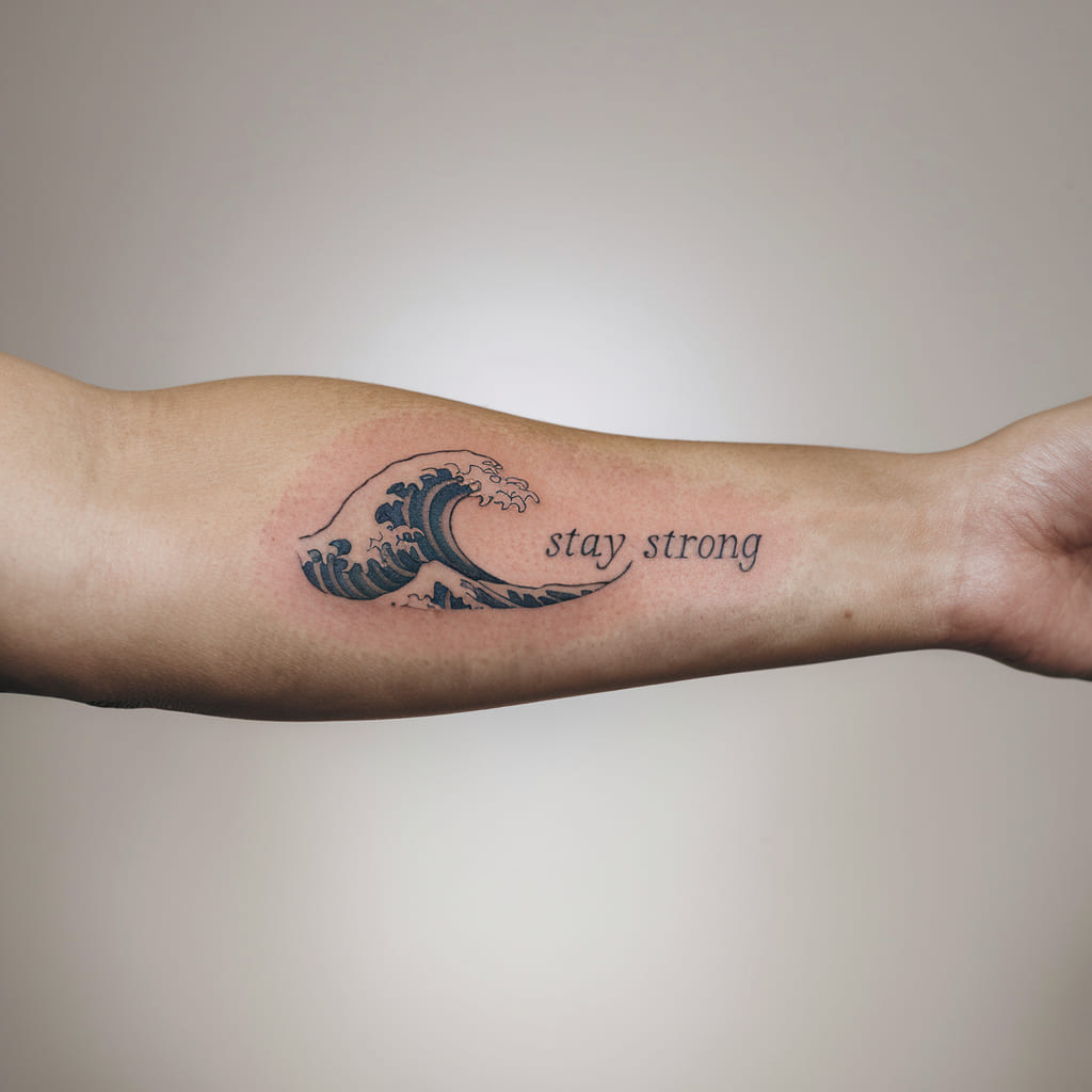 Mini Wave with Stay Strong