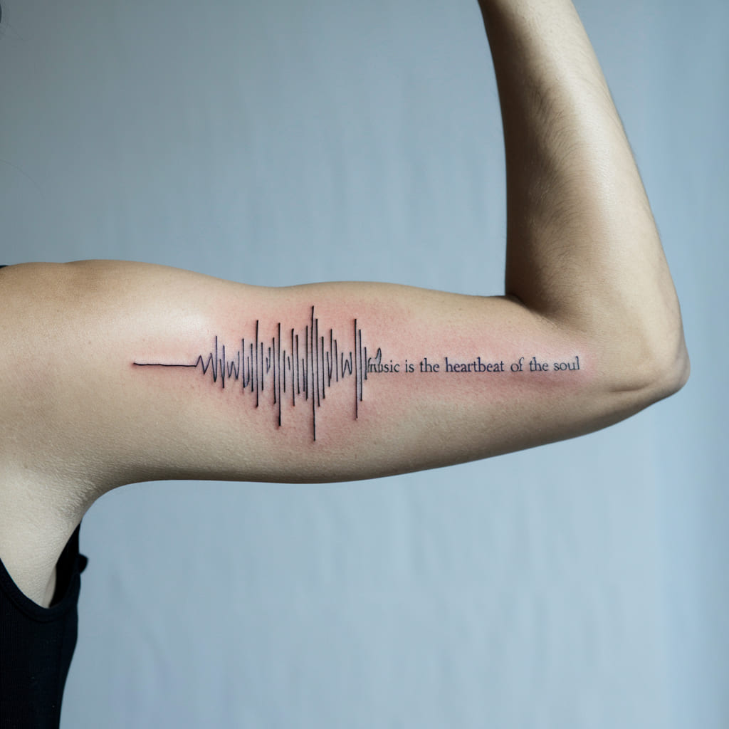 Minimalist Sound Wave