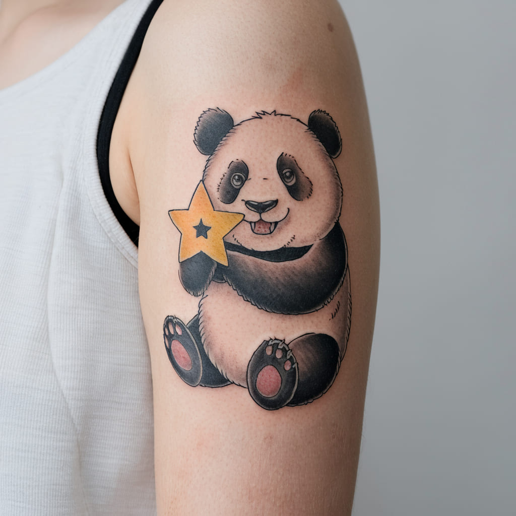 Panda and Stars