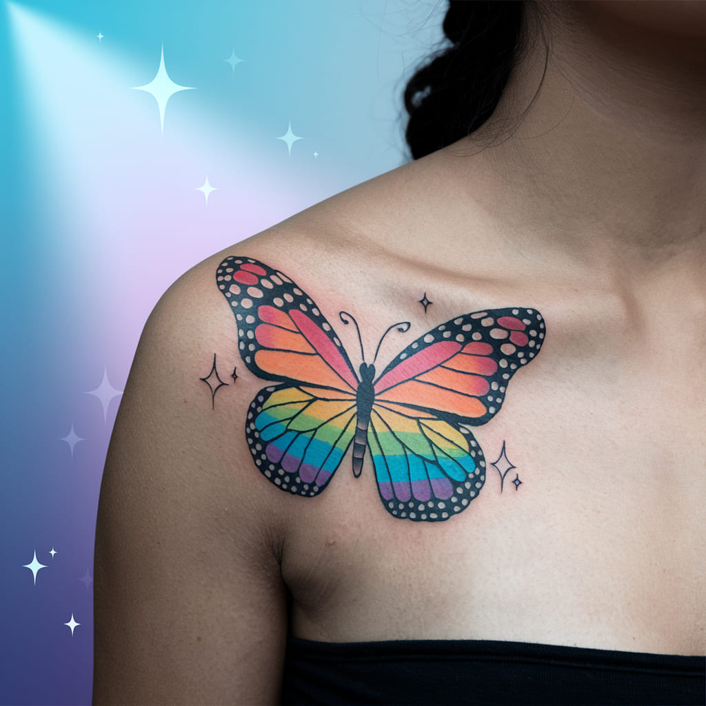 Rainbow Butterfly