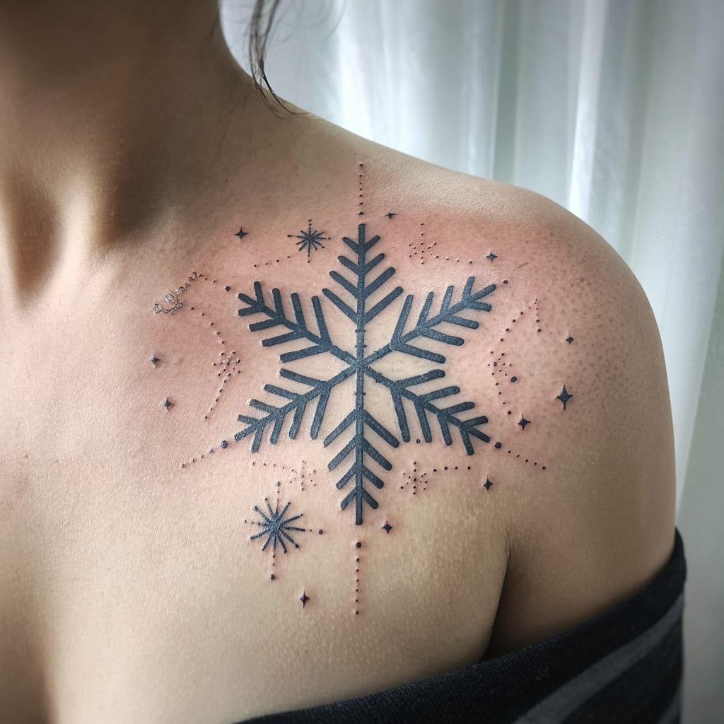 Snowflake and Star