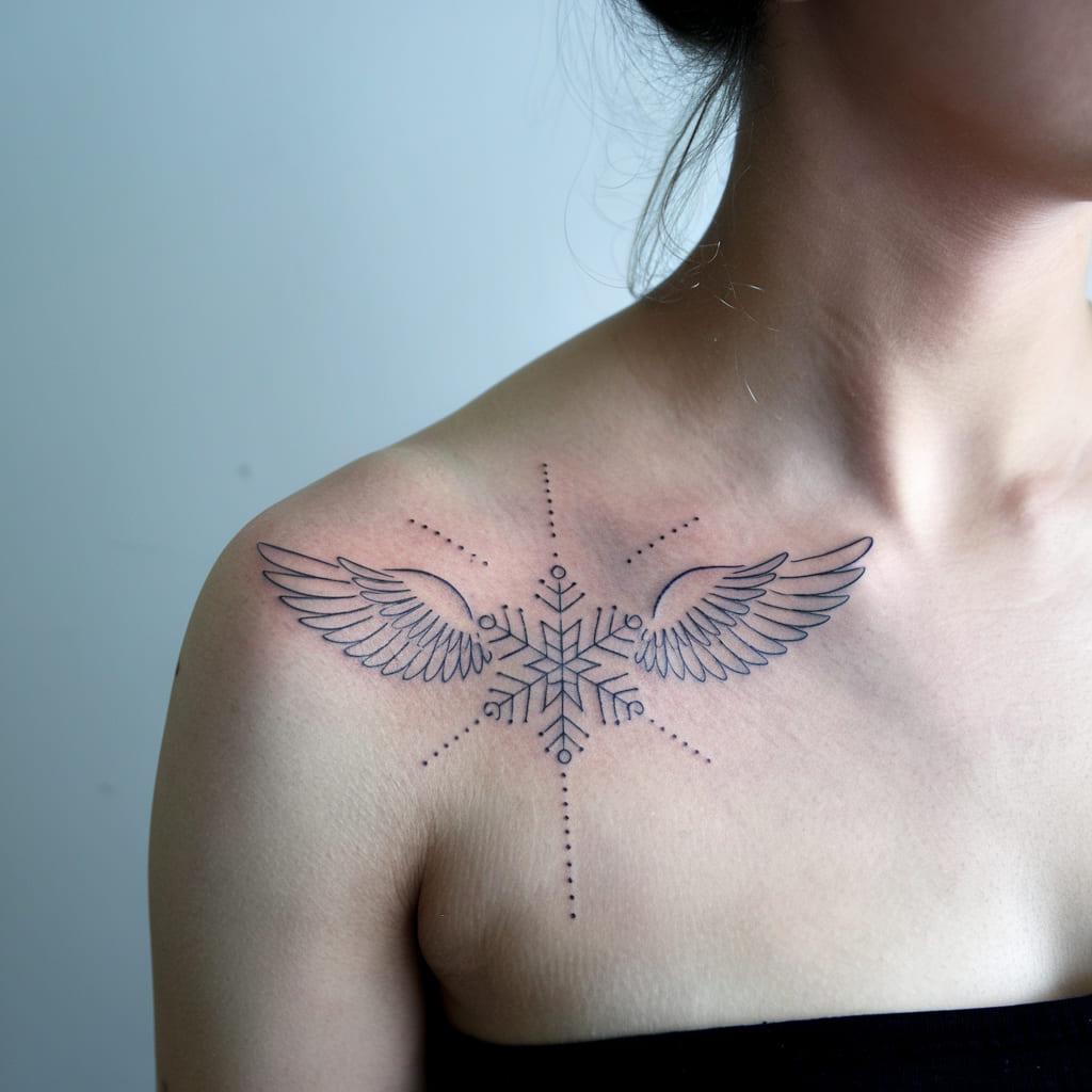 Snowflake and Wings