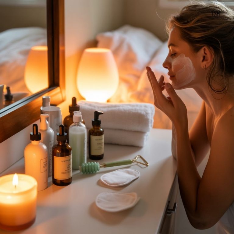The Lazy-Girl Night Routine That Still Makes My Skin Feel Taken Care Of